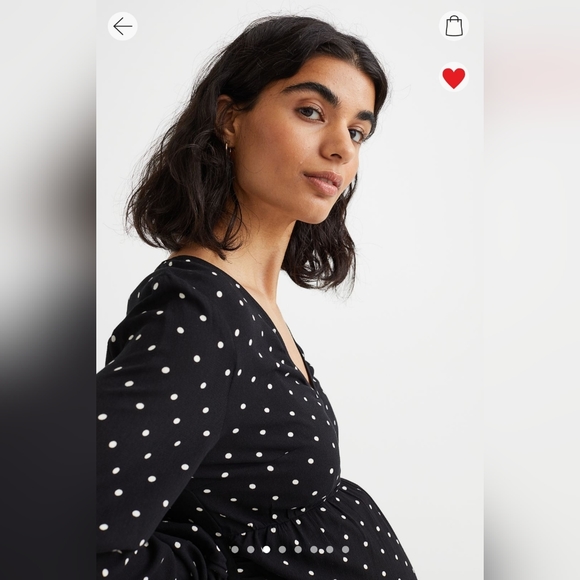 H&M MAMA V-Neck Dress - Picture 3 of 8